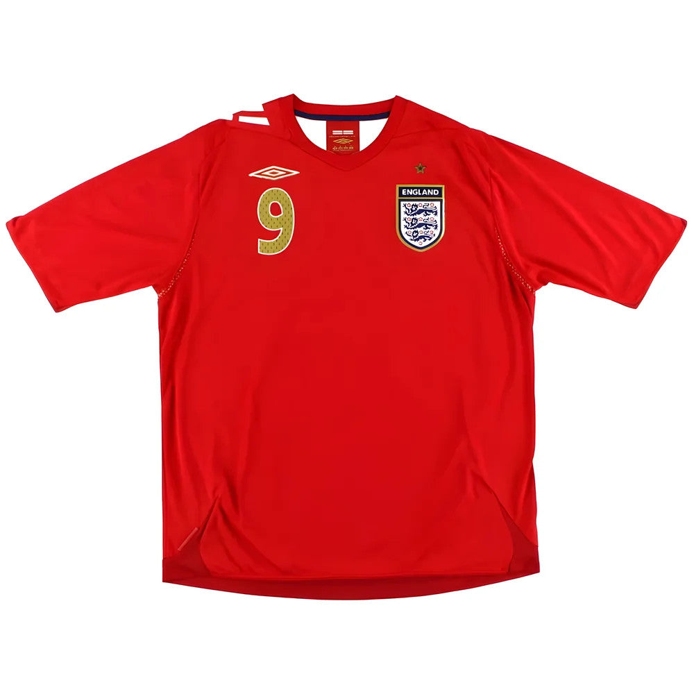 England 2006-08 Away Shirt Rooney #9 (XL) (Excellent)_1