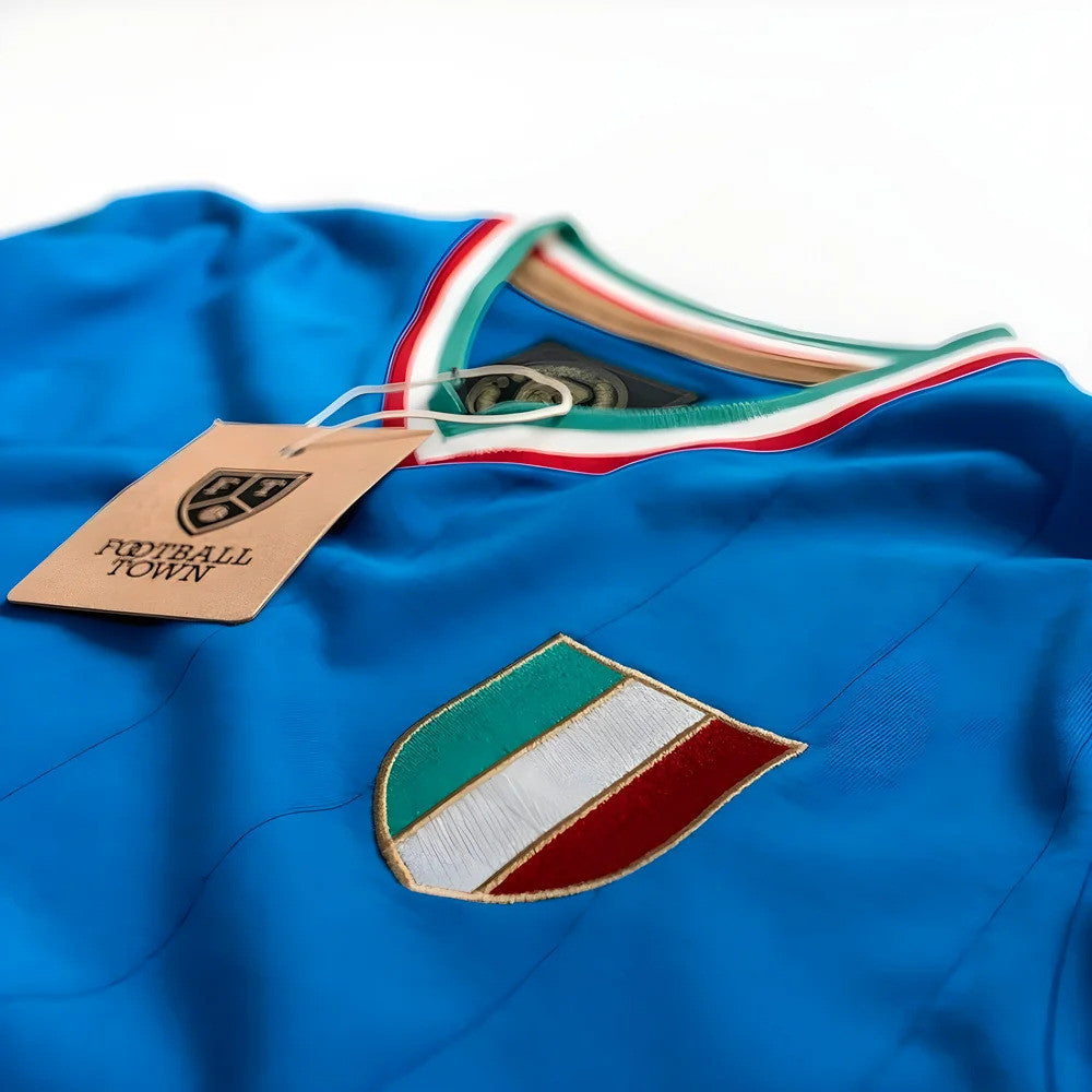 Vintage Italy Gli Azzurri Soccer Jersey_6