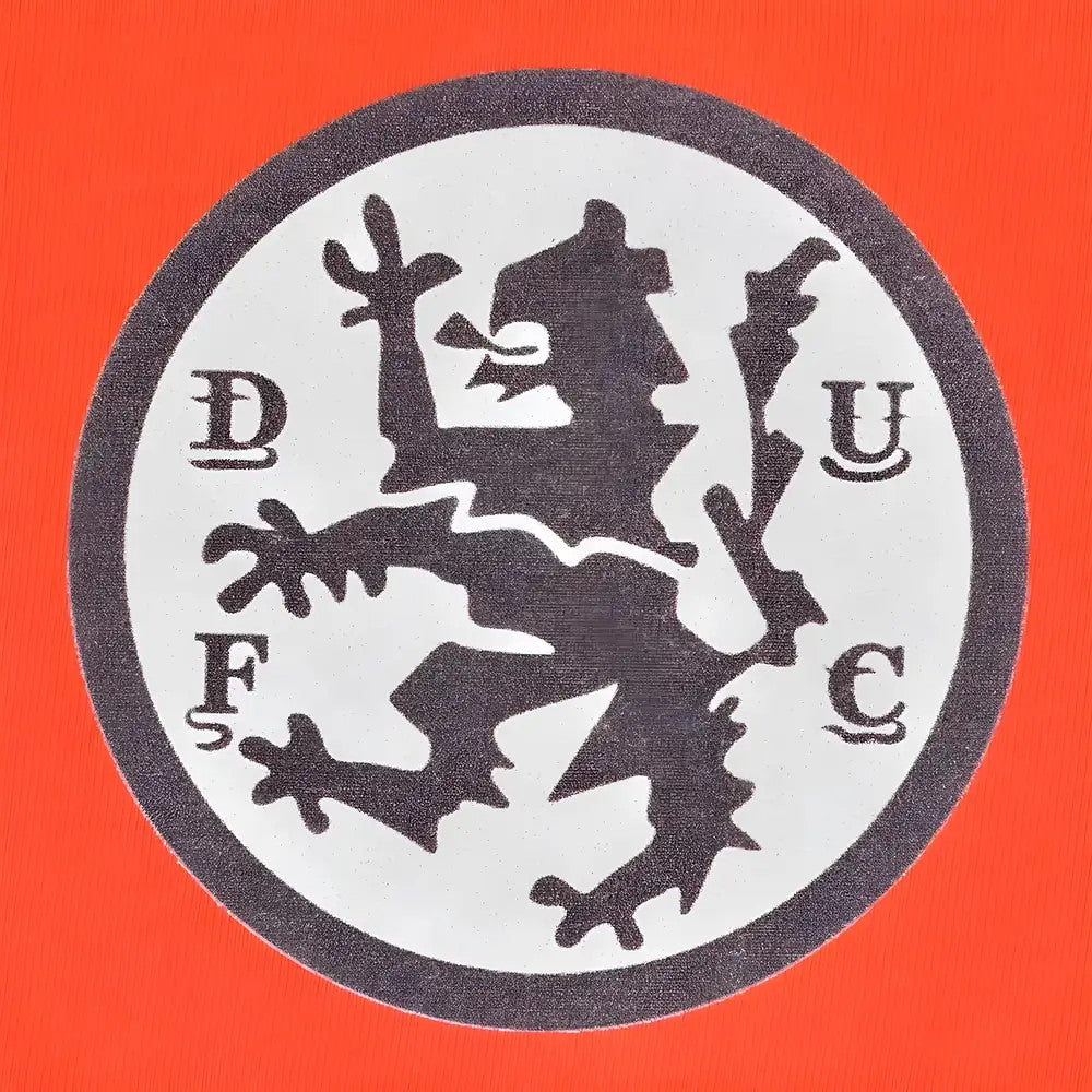 Dundee 12th Man T-Shirt - Orange/Black Ringer_1