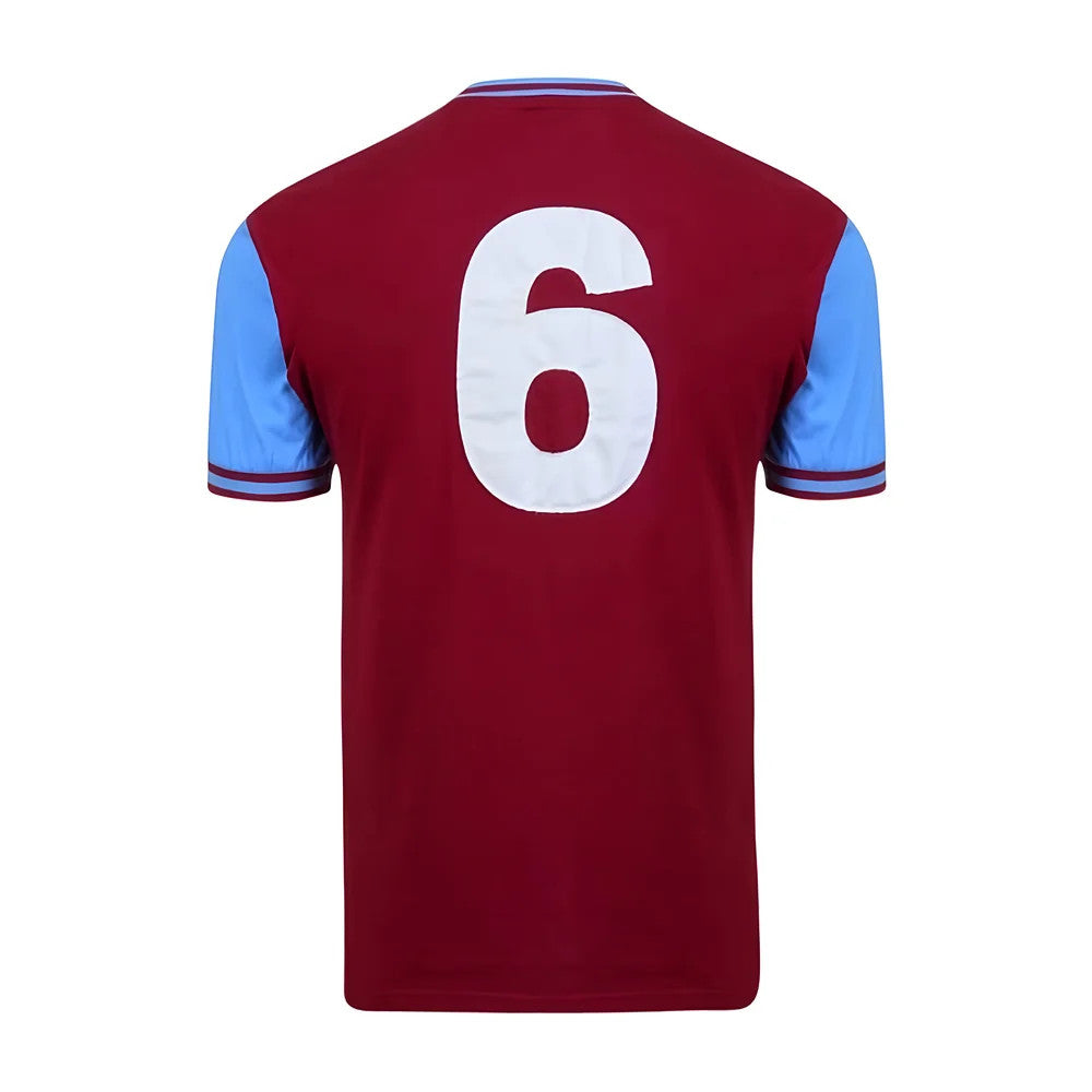 Score Draw West Ham 1966 Home Football Shirt_1