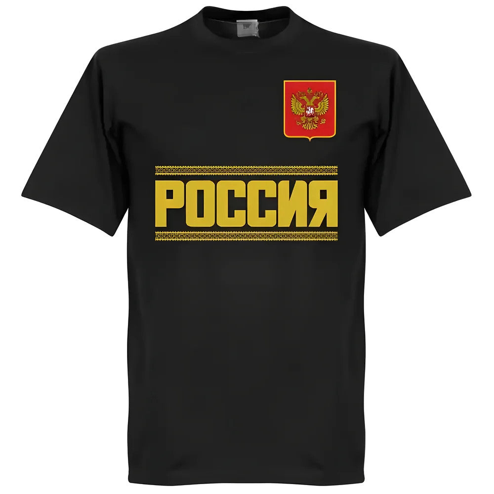 Russia Team Yashin T-Shirt - Black_1