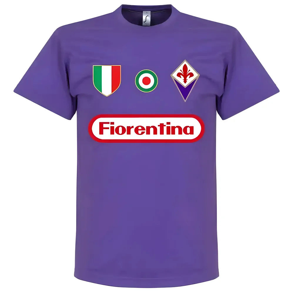 Fiorentina Batistuta 9 Team T-Shirt - Purple_1