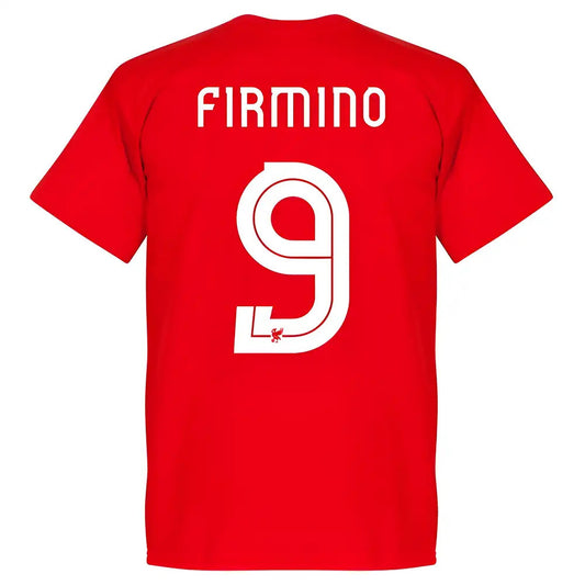 Liverpool Firmino 9 Team T-Shirt - Red_0