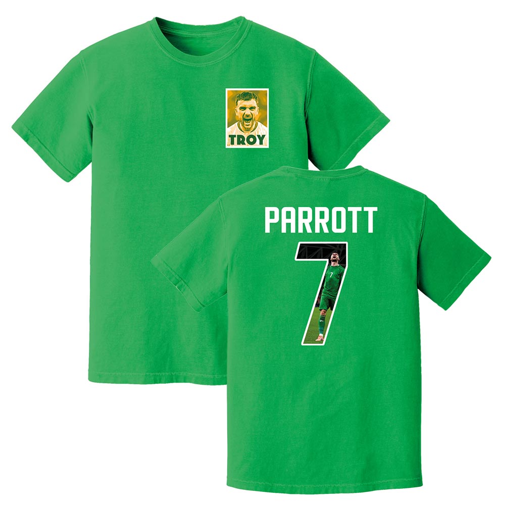 Troy Parrott Number 7 T-Shirt (Green)_0