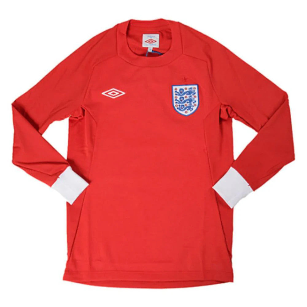 2010-2011 England Long Sleeve Away Shirt_0