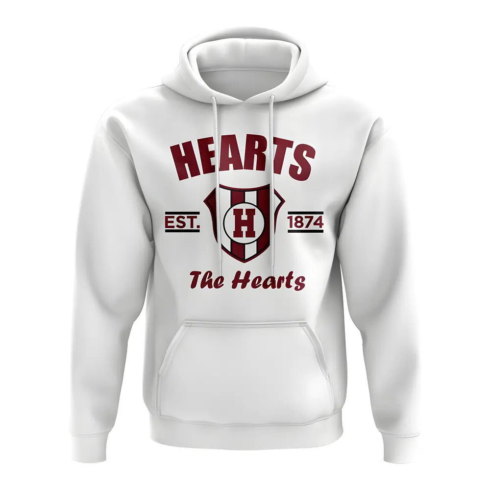 Hearts Established Football Hoody (White)_0
