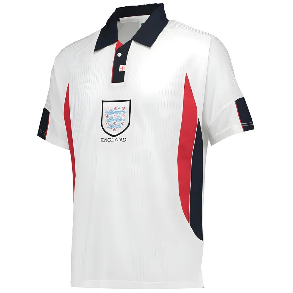 Score Draw England World Cup 1998 Home Shirt (Shearer 9)_2