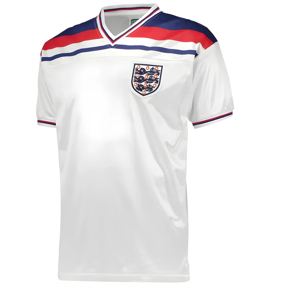 Score Draw England 1982 Home Shirt_1