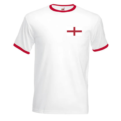 David Beckham England Ringer Tee (white-red)_1