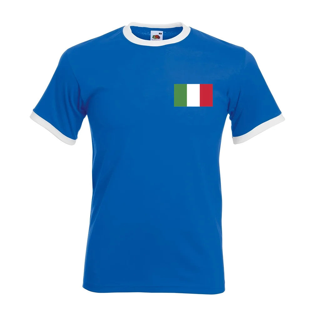 Mario Balotelli Italy Ringer Tee (blue)_1