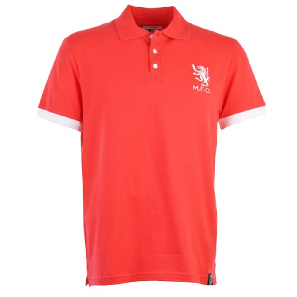 Middlesbrough Retro Red Polo Shirt_0