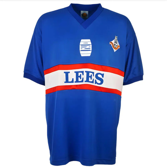 Oldham Athletic 1985-1987 Retro Football Shirt_0
