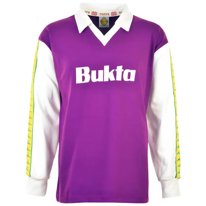 Hibernian 1977-1978 Away Bukta Retro Football Shirt_0