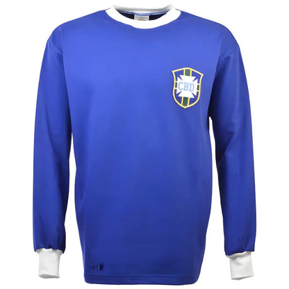 Brazil 1966 World Cup Retro Football Shirt_0