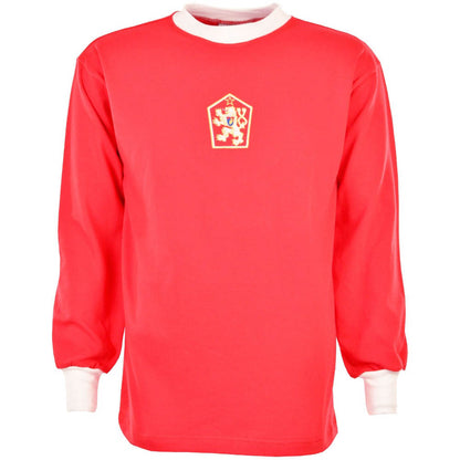 Czechoslovakia 1960s Retro Football Shirt_0