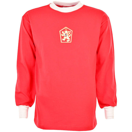 Czechoslovakia 1960s Retro Football Shirt_0