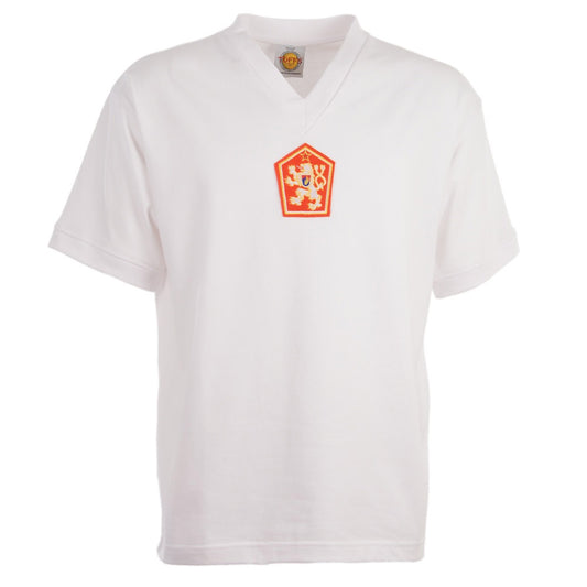 Czechoslovakia 1970 World Cup Retro Football Shirt_0