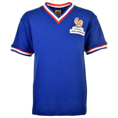 France 1966 World Cup Retro Football Shirt_0