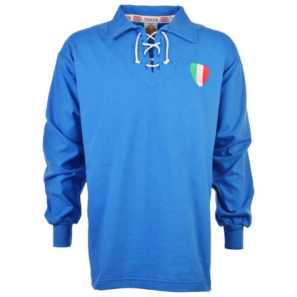 Italy 1940-1950s Retro Football Shirt_0