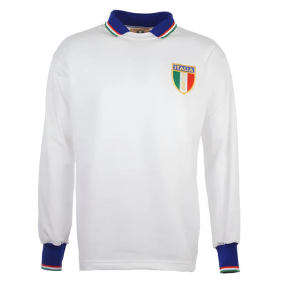 Italy 1982 Away Retro Football Shirt_0