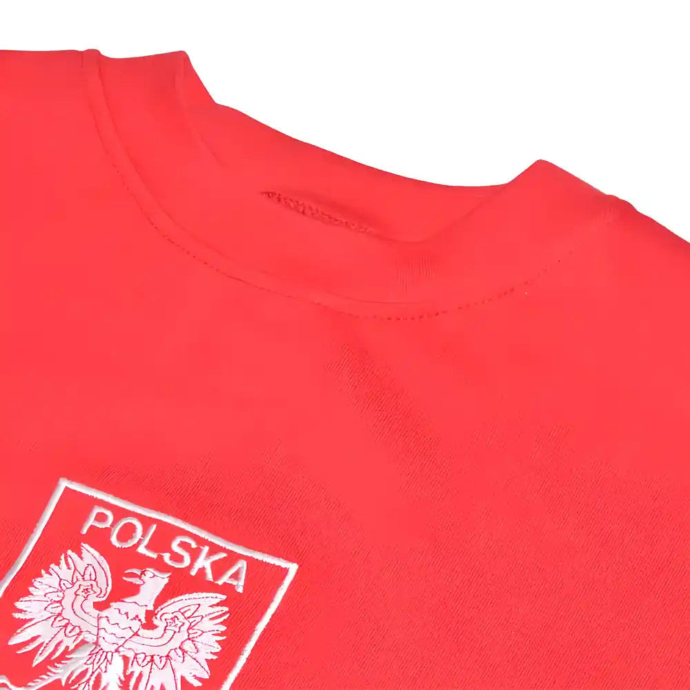 Poland 1970s Red Retro Football Shirt_2