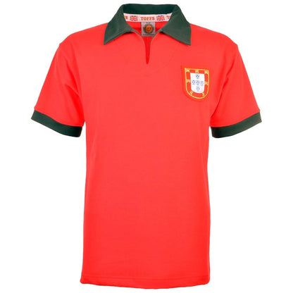 Portugal 1960s Retro Football Shirt_0