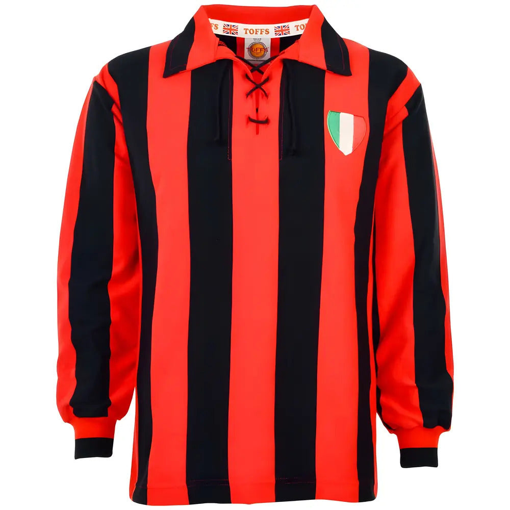 A C Milan 1950s Retro Football Shirt_2