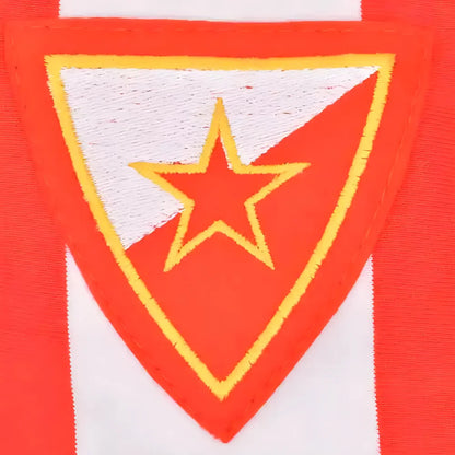 Red Star Belgrade 1960s Retro Football Shirt_1