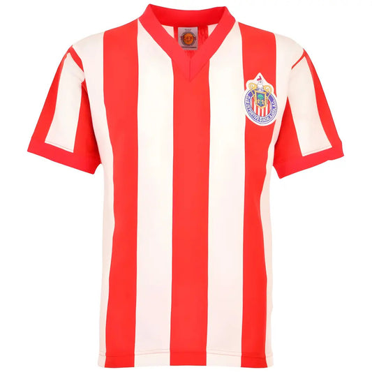 Chivas Guadalajara Retro Football Shirt_0