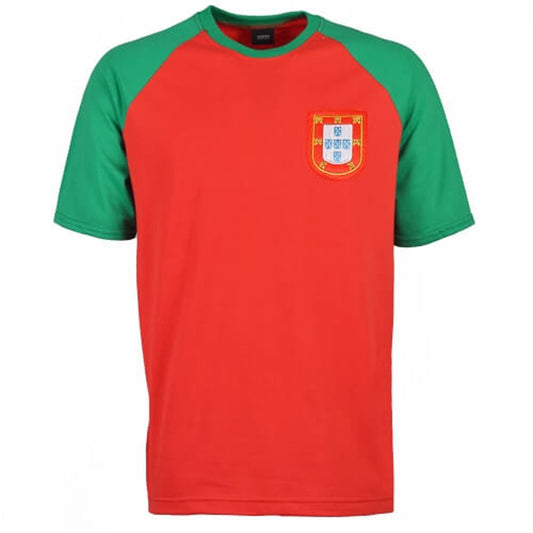 Portugal Raglan Sleeve Red/Green T-Shirt_0