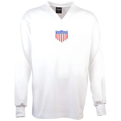 USA 1930's World Cup Retro Football Shirt_0