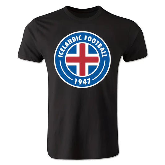 Iceland Core Logo T-Shirt (Black)_0