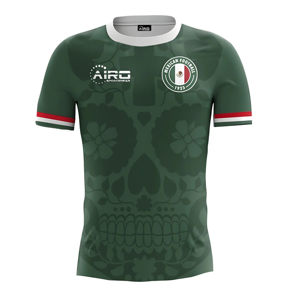2025-2026 Mexico Home Concept Football Shirt - Little Boys_1