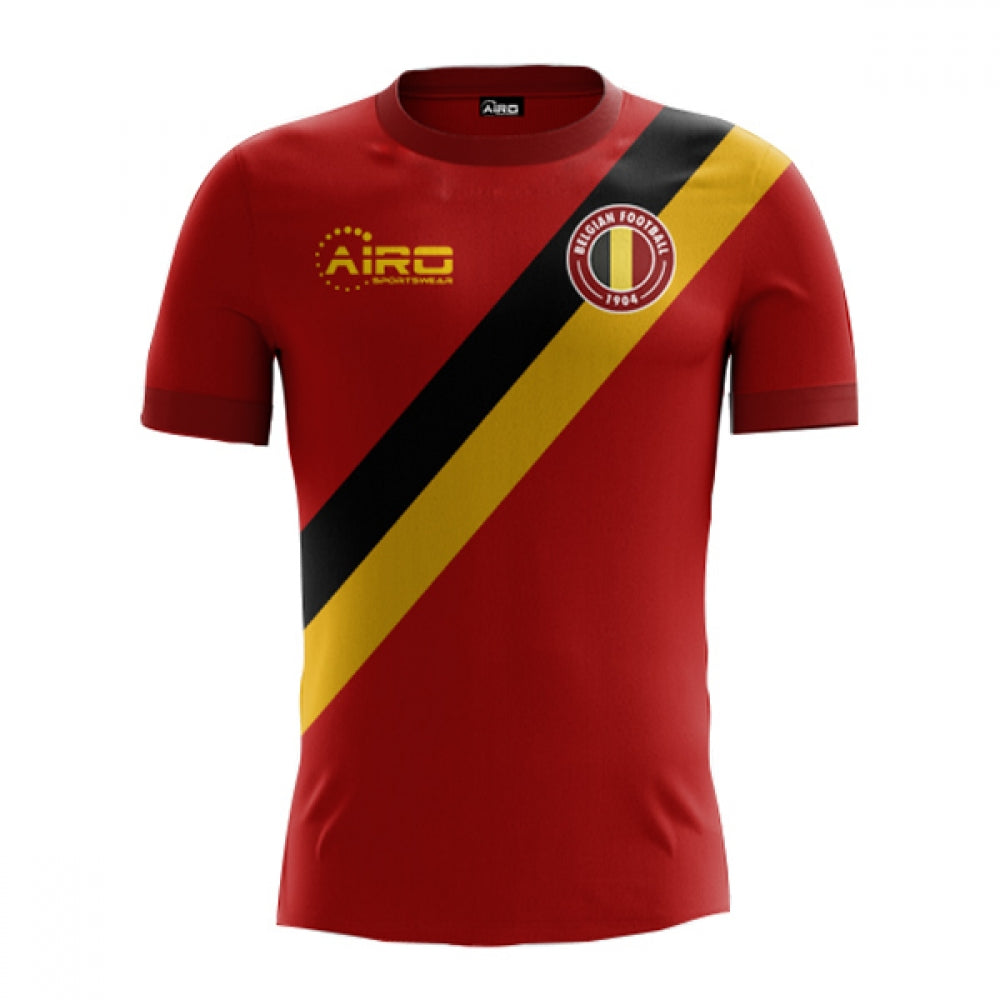 2025-2026 Belgium Home Concept Football Shirt (Kids)_1