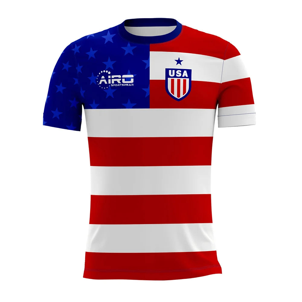 2025-2026 USA Airo Concept Home Shirt (Pulisic 10)_4