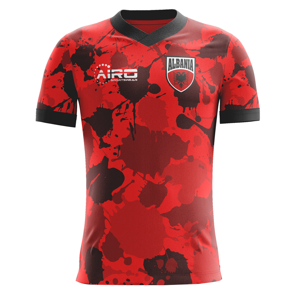 2025-2026 Albania Home Concept Football Shirt (Kids)_1