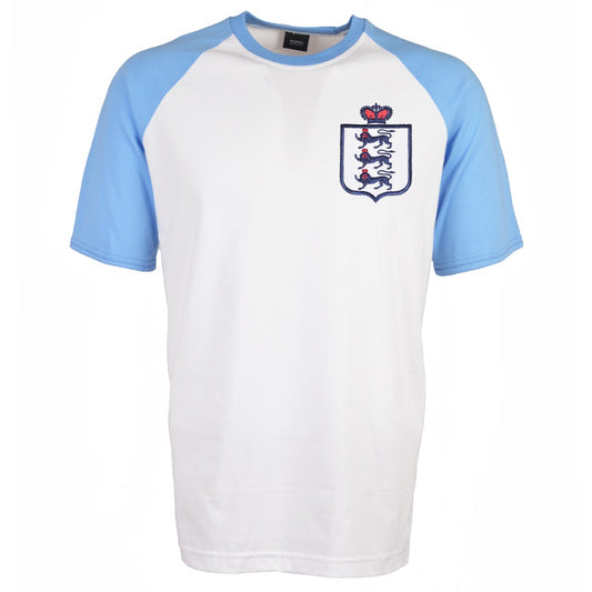 England 2018 Raglan Home Retro Football Shirt_0