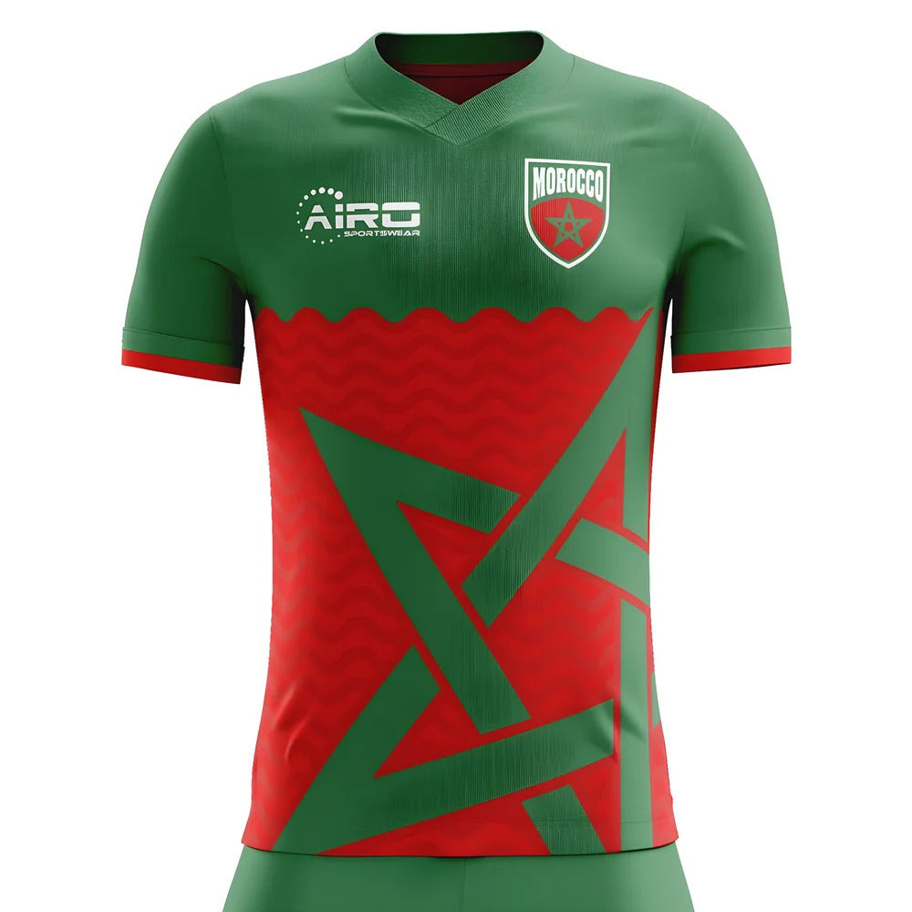 2025-2026 Morocco Home Concept Football Shirt - Womens_1