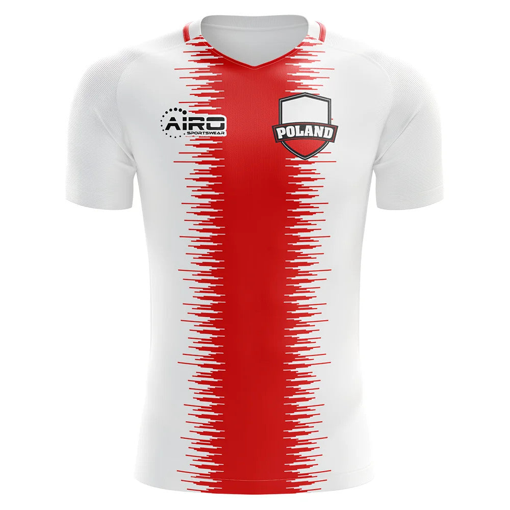 2025-2026 Poland Home Concept Football Shirt (Lewandowski 9) - Kids_4