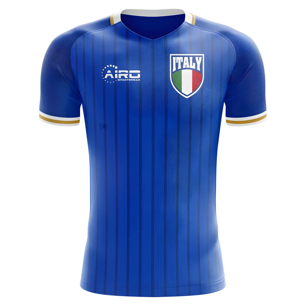 2025-2026 Italy Home Concept Football Shirt - Adult Long Sleeve_1