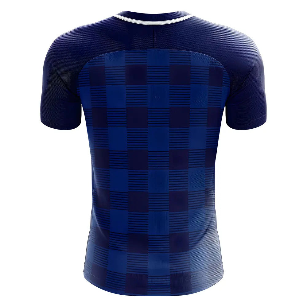 2025-2026 Scotland Tartan Concept Football Shirt (Kids)_1