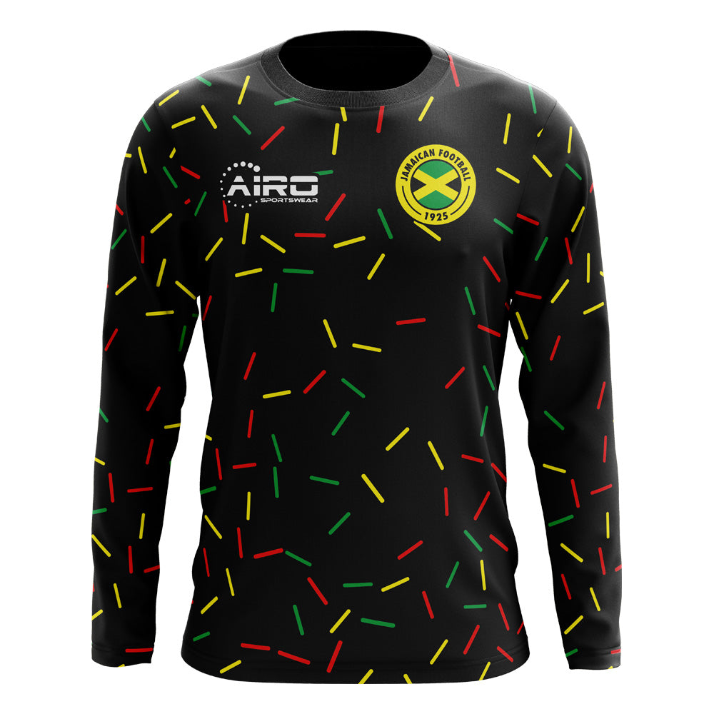 2025-2026 Jamaica Long Sleeve Third Concept Football Shirt (Kids)_1