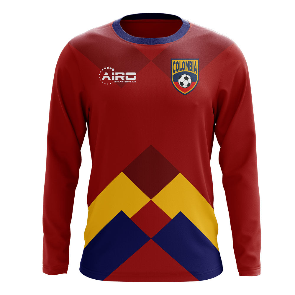 2025-2026 Colombia Long Sleeve Away Concept Football Shirt_1