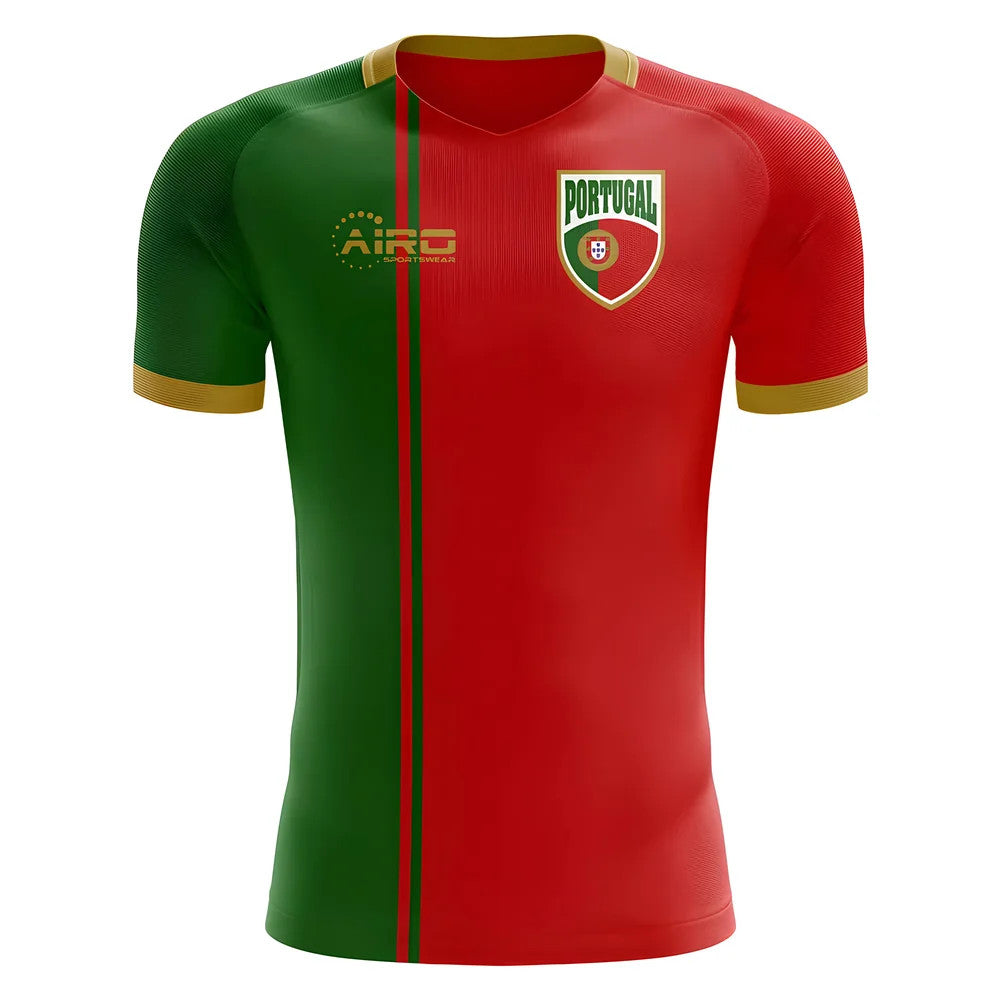 2025-2026 Portugal Flag Home Concept Football Shirt (Ronaldo 7)_4
