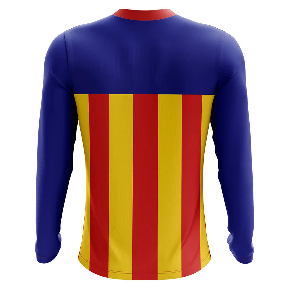 2025-2026 Catalunya Long Sleeve Home Concept Football Shirt (Kids)_1