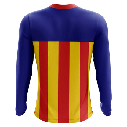 2025-2026 Catalunya Long Sleeve Home Concept Football Shirt (Kids)_1