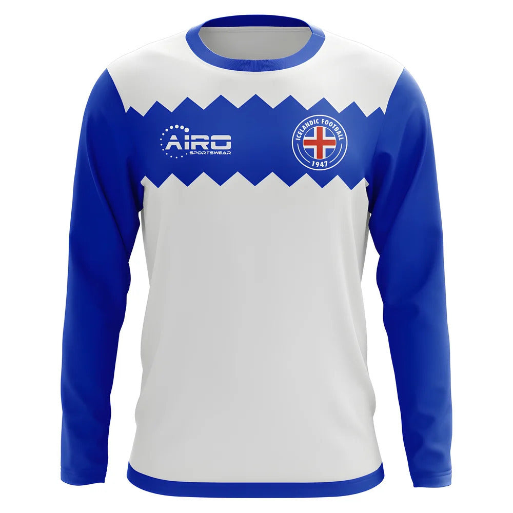 2025-2026 Iceland Long Sleeve Away Concept Football Shirt_1