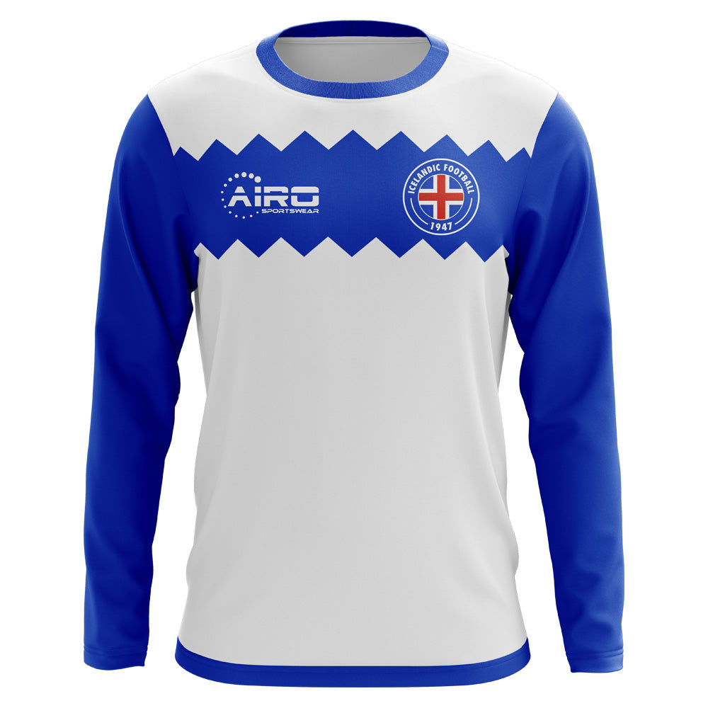 2025-2026 Iceland Long Sleeve Away Concept Football Shirt (Kids)_1