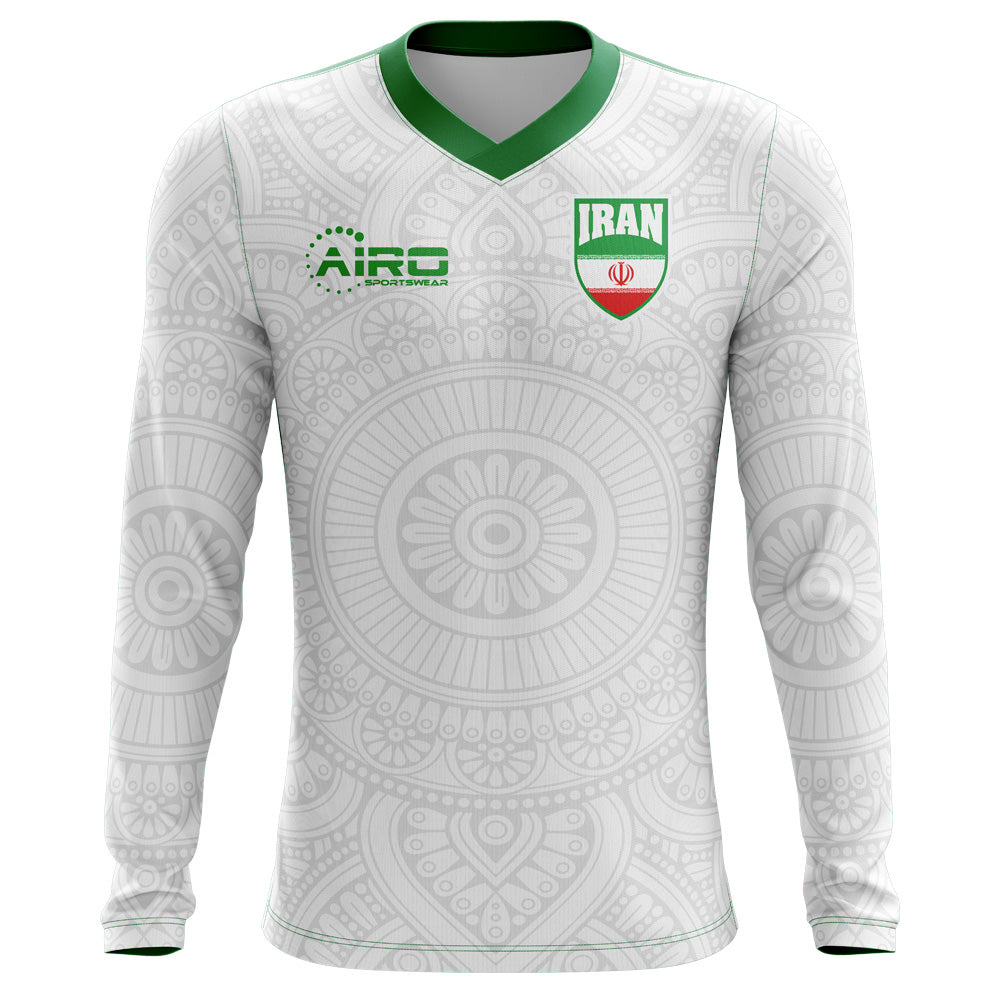 2025-2026 Iran Long Sleeve Home Concept Football Shirt (Kids)_1