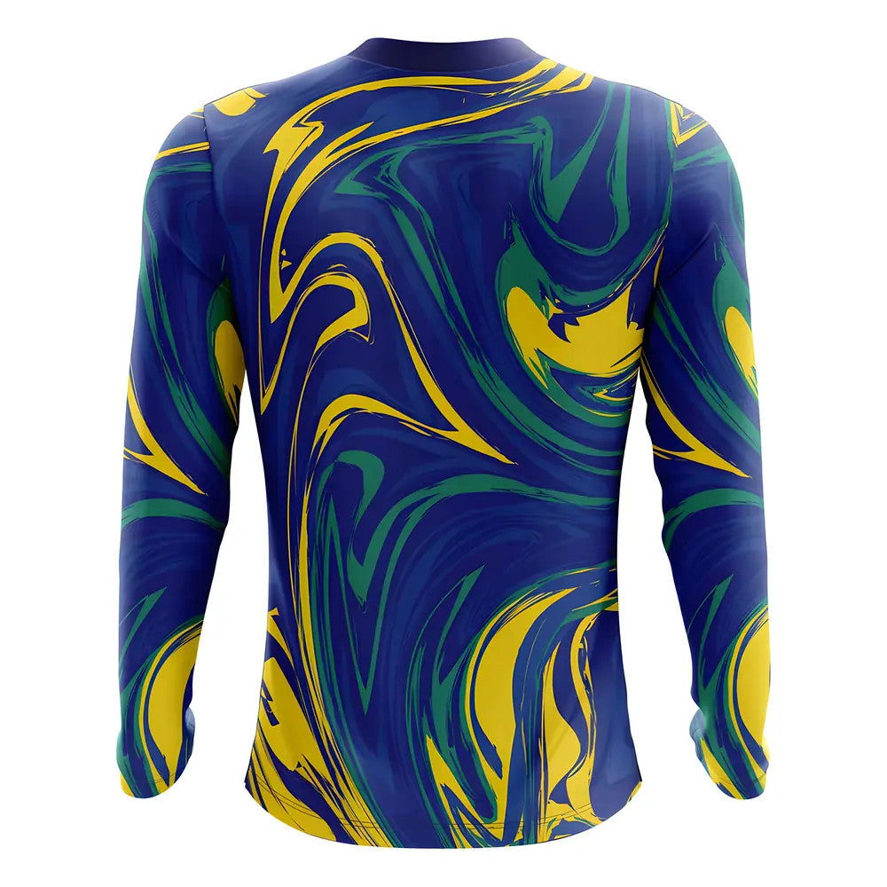 2025-2026 Brazil Long Sleeve Away Concept Football Shirt_1
